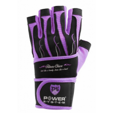 Перчатки для фитнеса и тяжелой атлетики PS-2710 L Purple