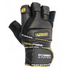 Перчатки для фитнеса и тяжелой атлетики PS-2810 M Black/Yellow