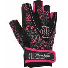 Перчатки для фитнеса и тяжелой атлетики PS-2910 S Black/Pink