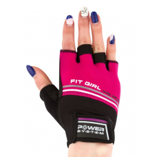 Перчатки для фитнеса и тяжелой атлетики PS-2920 Pink M