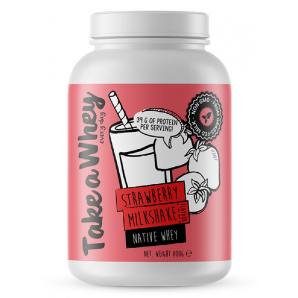 Native Whey -2250 гр - strawberry milkshake