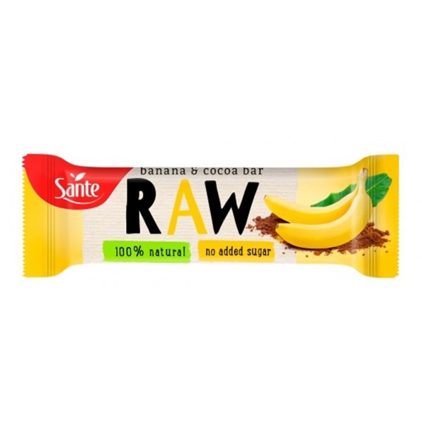 RAW Fruit Bar Banana and Cocoa 35 гр