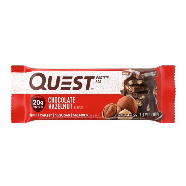 Quest Bar 60 гр  - шоколад - лесной орех