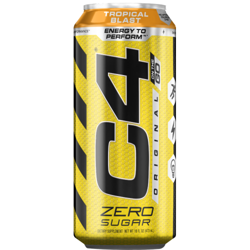 Cellucor C4 Carbonated 473ml - tropical blast