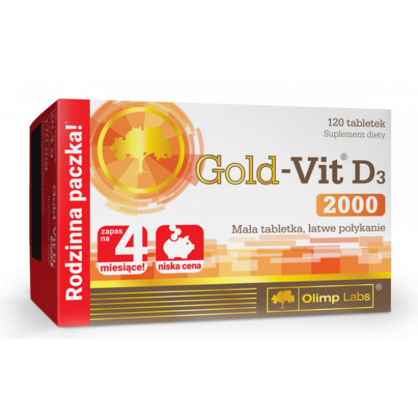 Gold Vit D3 2000 - 120 таб