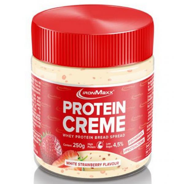 Protein Creme - 250 гр - Белый Шоколад - Клубника