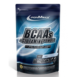 BCAAs + Glutamine Powder - 550 г (пакет) - Киви