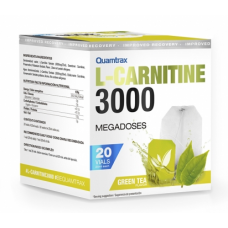 L-Carnitine 3000 - 20 флаконов - зеленый чай