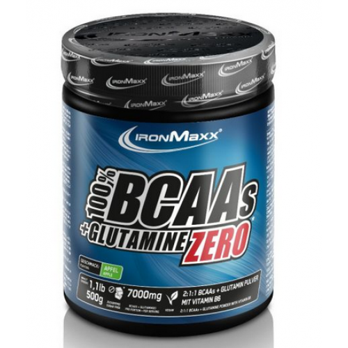 100% BCAAs + Glutamine Zero - 500 г (банка) - Манго