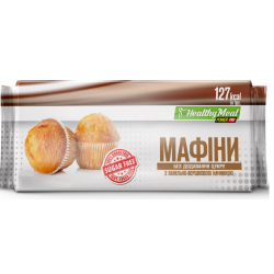 Маффіни (без додавання цукру) 70 г - з ванільно-вершковою начинкою