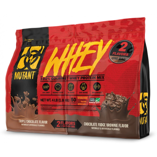 Mutant Whey - 1800 г - сhocolate & chocolate fudge brownie