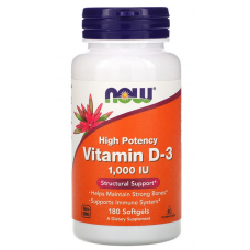 Vitamin D3 1000 ME  - 180 жевательных таб - Фруктовый