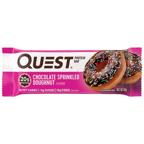 Quest Bar 60 г 1/12 - chocolate sprinkled doughnut