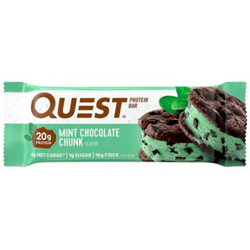 Quest Bar 60 г 1/12 - mint chocolate chunk 