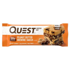 Quest Bar 60 г 1/12 - peanut butter brownie smash 