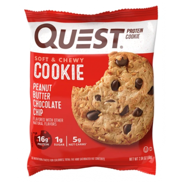 Quest Protein Cookie 50 г 1/12 - peanut butter chocolate chip