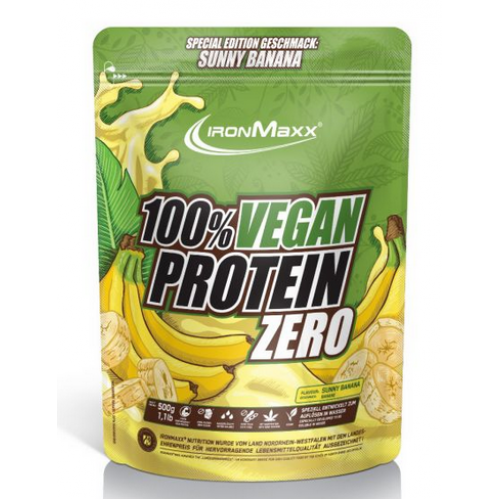 100 % Vegan Protein Zero - 500 г (пакет) - Банан