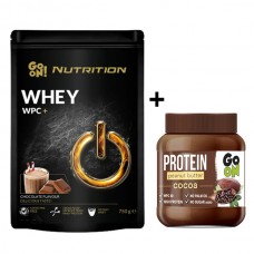 Whey WPC+ISO 750 г + Protein Peanut butter 350 г Cacao