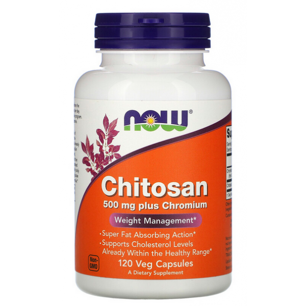 Chitosan plus Chromium 500 мг - 120 веган капс