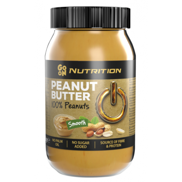 Peanut butter smooth 100% 900 г стекло