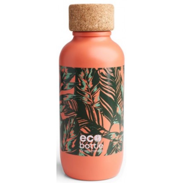 ECO Bottle - 650 мл - coral leaves