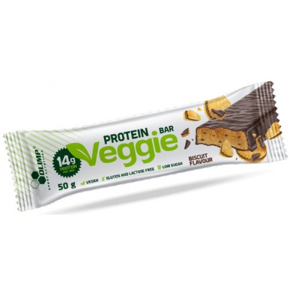 Батончик Veggie Protein Bar (50 г) - печенье 1/24