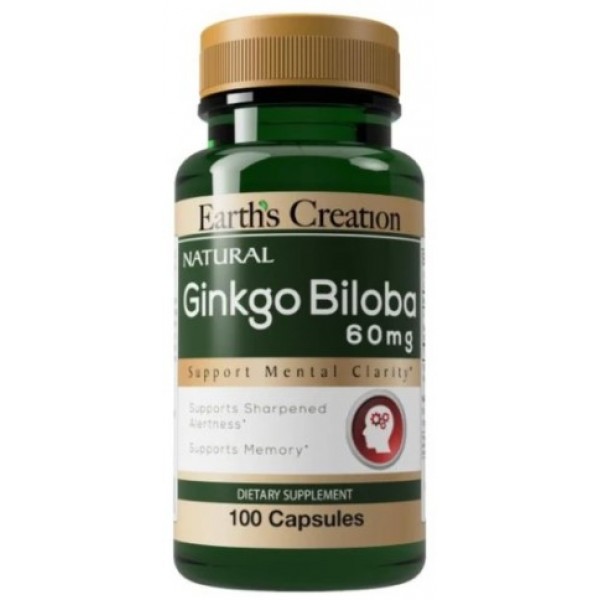 Ginkgo Biloba 60 mg - 100 капс