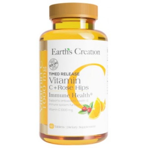 Vitamin C 1000 mg with rose hips - 60 таб