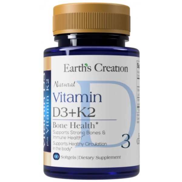 Vitamin D3 + K2 - 60 софт гель