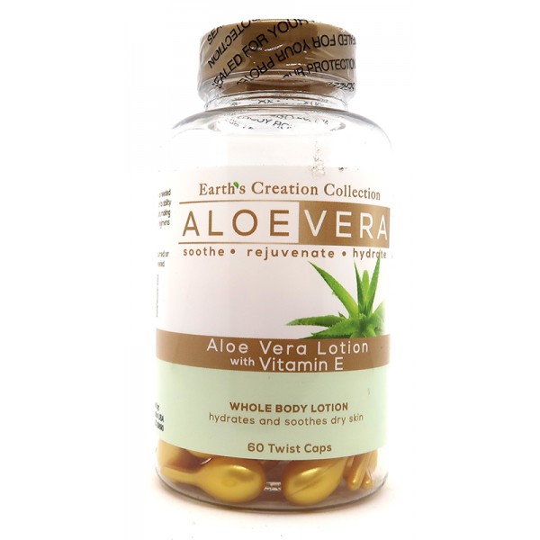 Лосьон Aloe & Vitamin E - 60 капс
