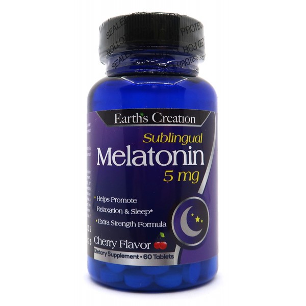 Melatonin 5 mg (Sublingual) - 60 таб - Cherry