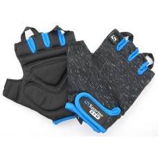 Перчатки для фитнеса синий/черный
