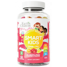 Smart Kids Omega 3 + DHA - 60 жеват. конфет