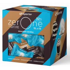 Коробка протеиновых конфет Zero One Mix 