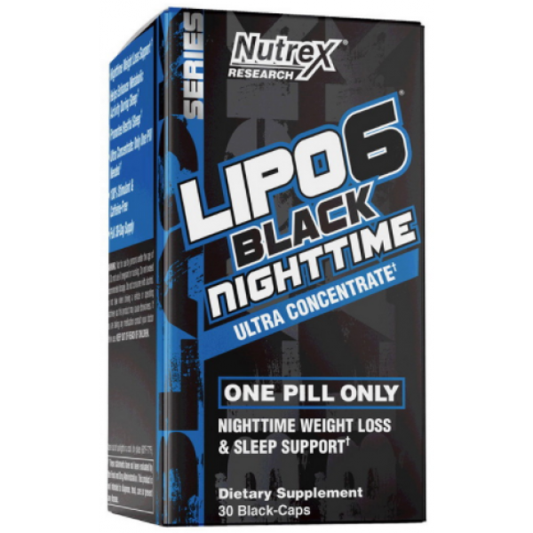 Lipo 6 Black NightTime Ultra concentrate - 30 капс  