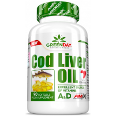 GreenDay Cod Liver Oil - 90 софт гель