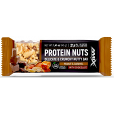 Батончик Protein Nuts Crunchy Nutty Bar - 40г 1/25 - Peanut-Caramel