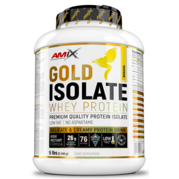 Gold Whey Protein Isolate - 2280 г - Banana
