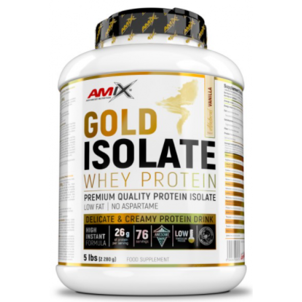 Gold Whey Protein Isolate - 2280 г - Natural Vanilla