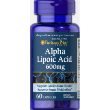Alpha Lipoic Acid 600 мг - 60 капс