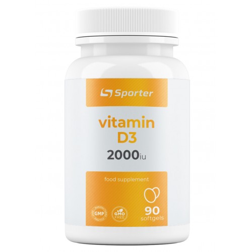 Vitamin D3 2000 ME - 90 софт гель