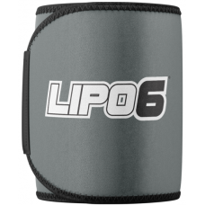 Термопояс для талии LIPO-6 - cерый/черный