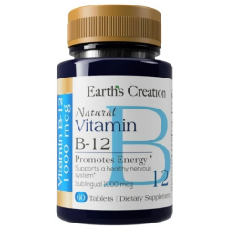 Vitamin B-12 1000 mcg Sublingual - 60 табл