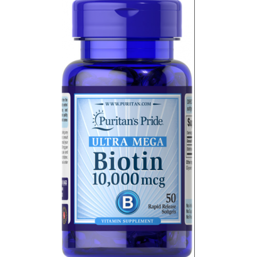 Biotin 10,000 mcg - 50 софтгель                                                                            