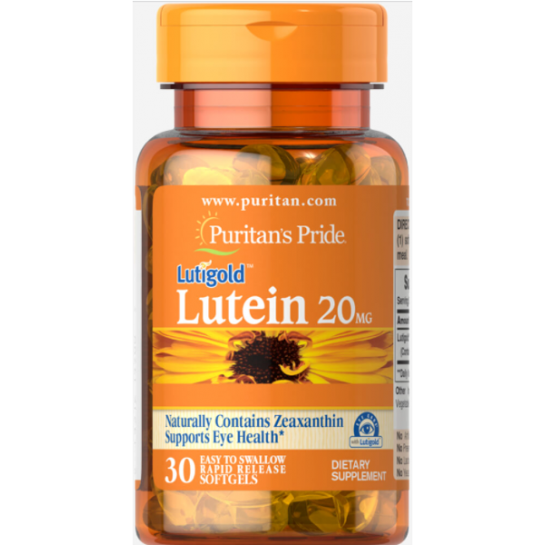Lutein 20 mg with Zeaxanthin - 30 софтгель