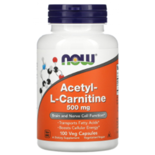 Acetyl L-Carnitine 500 мг - 100 веган капс