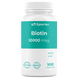 Biotin 10000 мкг - 100 капс