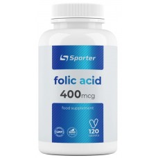 Folic Acid 400mcg - 120 таб