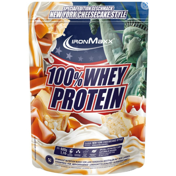 100% Whey Protein - 500 г (пакет) - Нью-Йоркський чізкейк