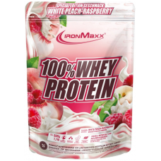 100% Whey Protein - 500 г (пакет) - Белый персик - малина